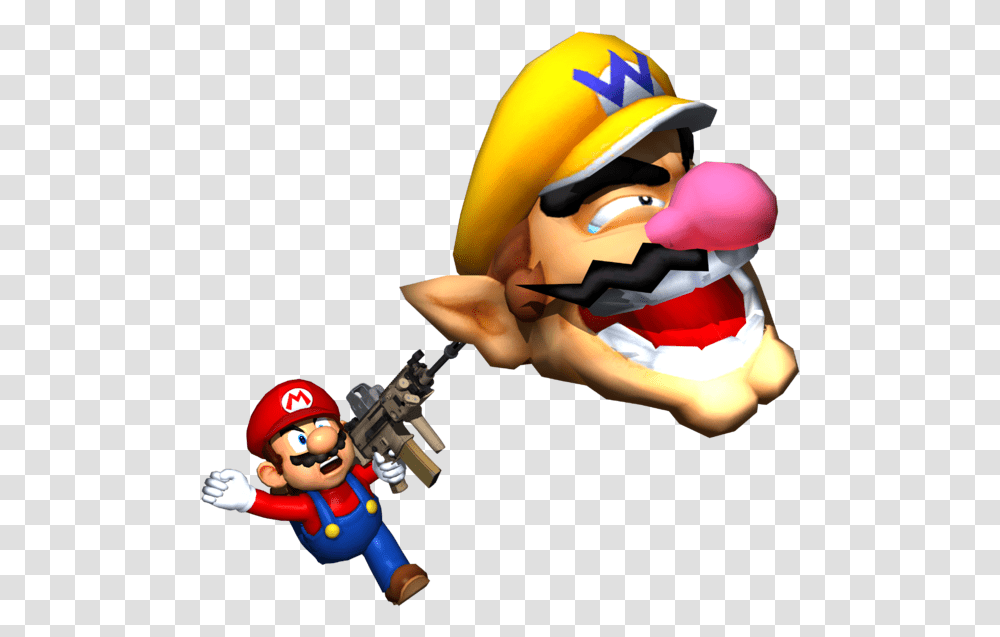 Mario With Gun, Super Mario, Toy, Person, Human Transparent Png