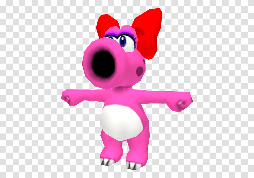 Mariokart Wii Characters Birdo, Toy, Mascot Transparent Png