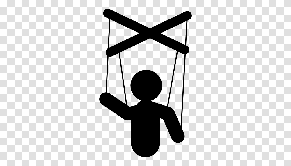 Marionette Puppet Silhouette, Swing, Toy, Person, Human Transparent Png