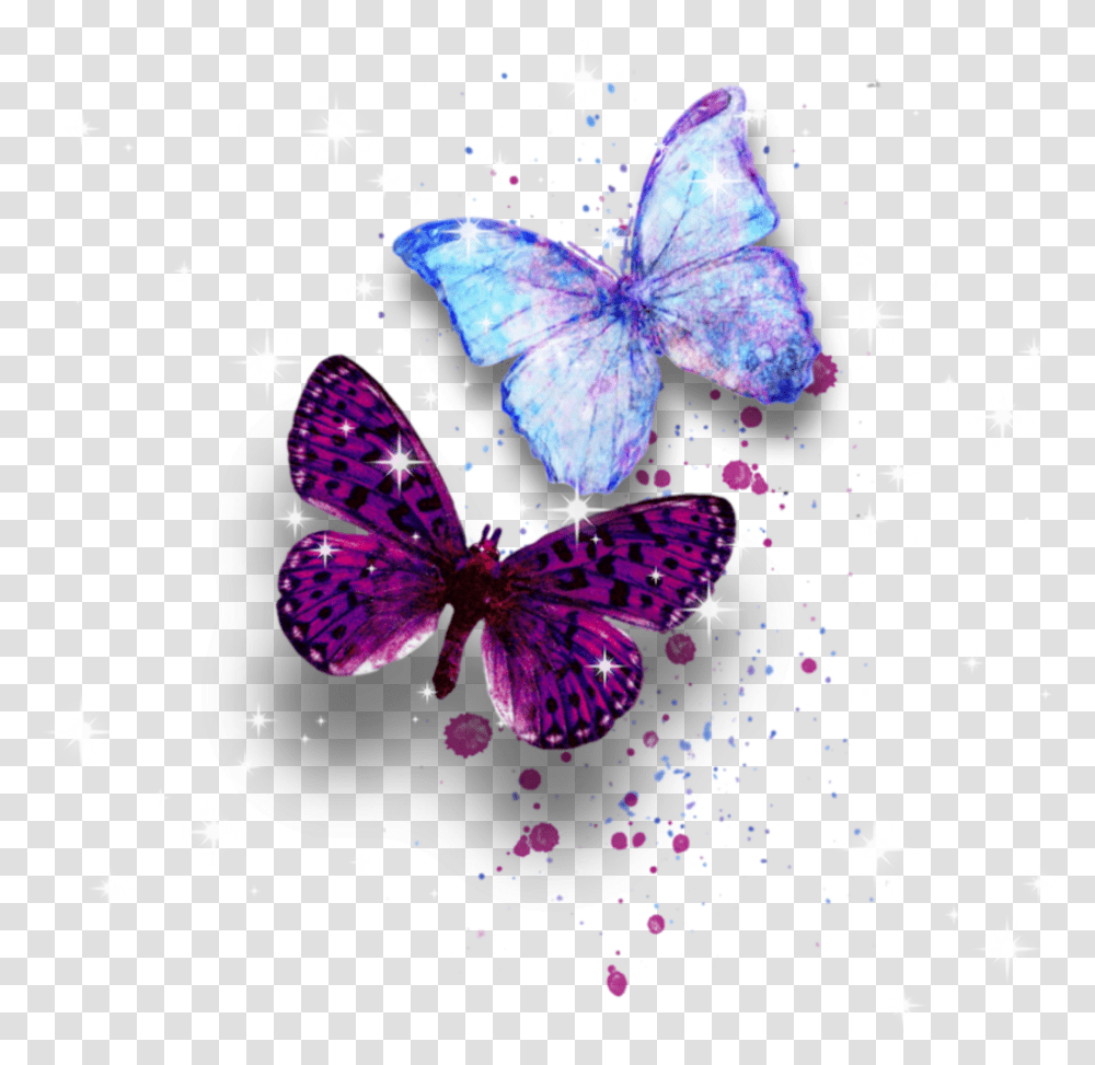 Mariposa De Background, Confetti, Paper Transparent Png