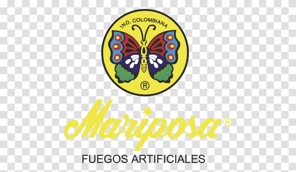 Mariposa Fuegos Artificiales, Logo, Poster Transparent Png