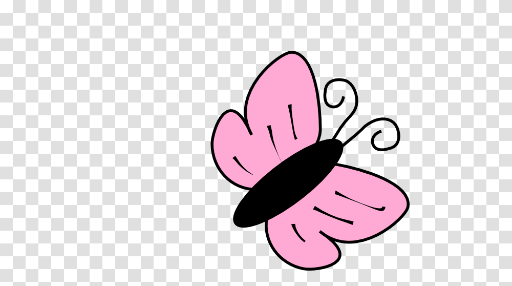 Mariposa Rosa Clip Art, Petal, Flower, Plant, Blossom Transparent Png