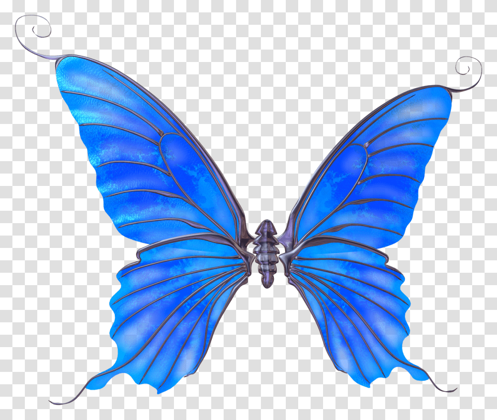 Mariposas Azules Alas De Mariposa Azul, Insect, Invertebrate, Animal, Pattern Transparent Png