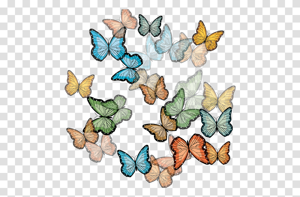 Mariposas Volando Mariposas Volando, Leaf, Plant, Veins, Painting Transparent Png