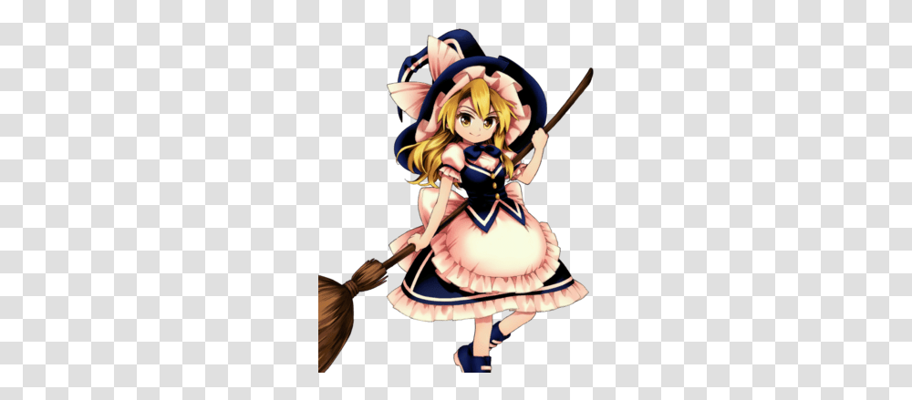 Marisa Kirisame Antinomy Of Common Flowers Flandre Scarlet Icon, Comics, Book, Manga, Person Transparent Png