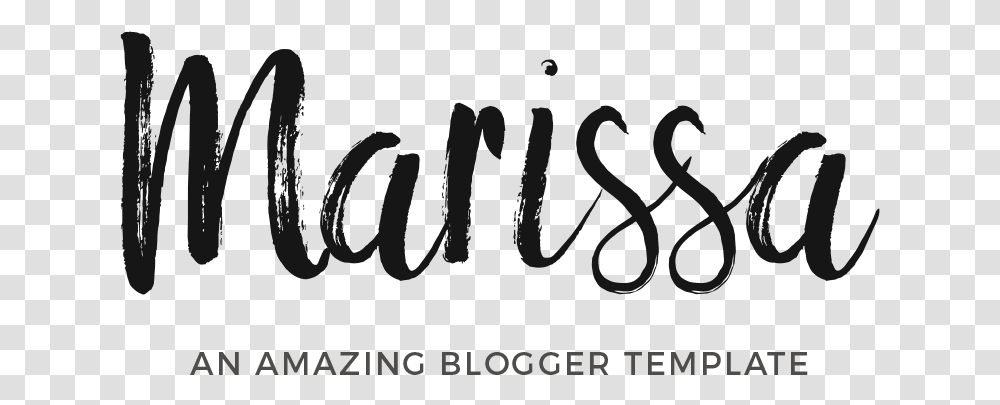 Marissa Calligraphy, Handwriting, Label, Letter Transparent Png