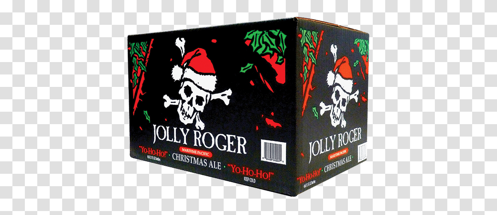 Maritime Pacific Jolly Roger Christmas Ale Santa Claus, Label, Box, Poster Transparent Png