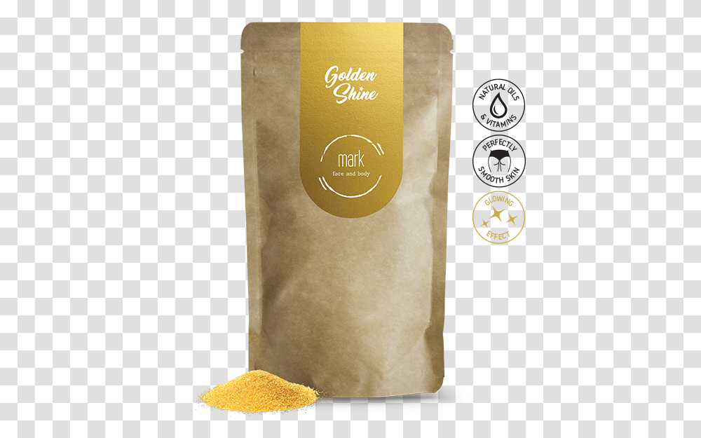 Mark Coffee Scrub Golden ShineClass Lazyload Lazyload Paper Bag, Book, Bottle, Food, Sack Transparent Png