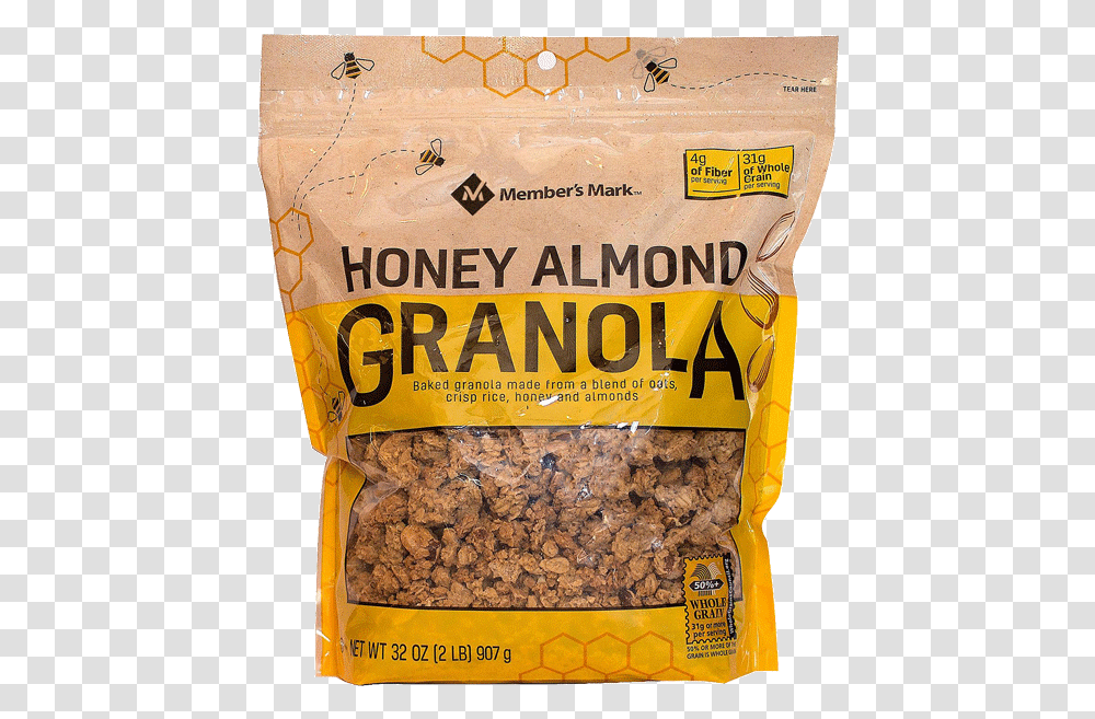Mark Honey Almond Granola, Plant, Food, Produce, Vegetable Transparent Png