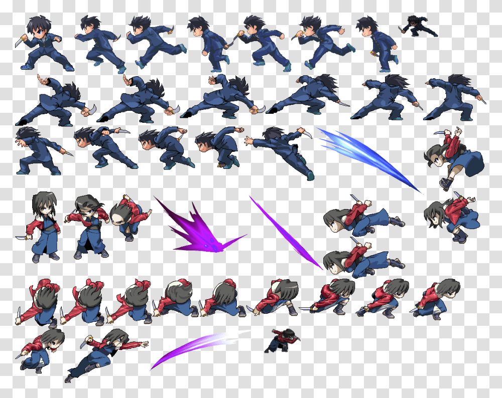 Mark Of The Ninja Sprites, Flying, Bird, Animal, Person Transparent Png