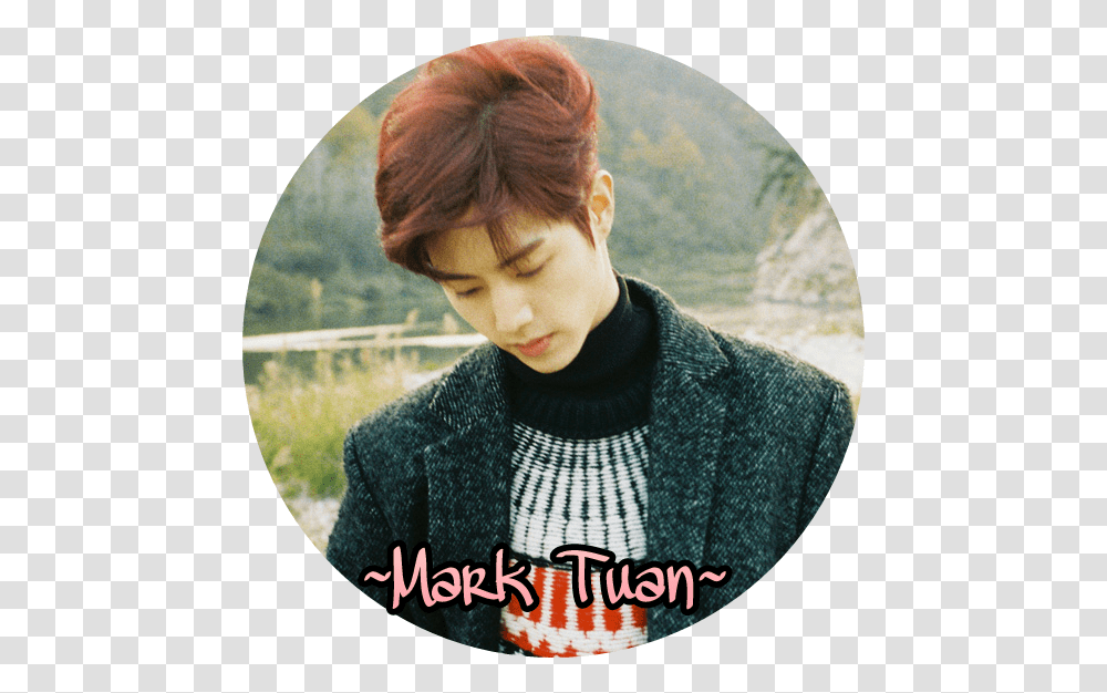 Mark Profile Icon Got7 7 For 7 Present Mark, Person, Face, Female Transparent Png