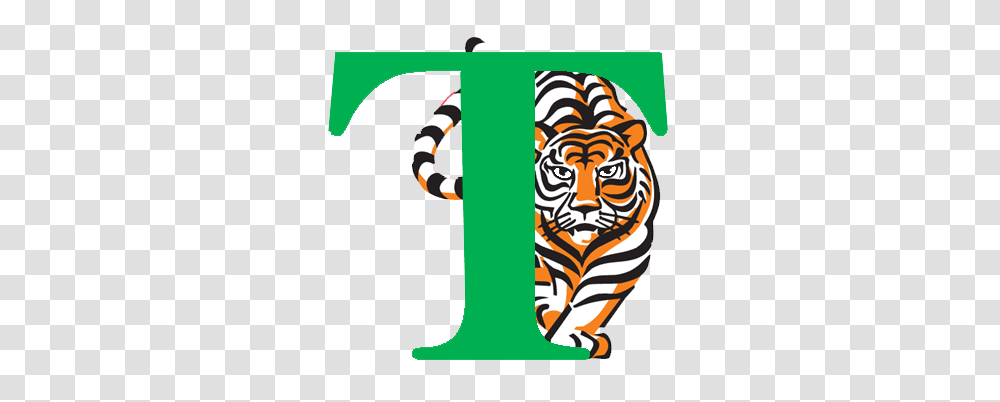 Mark Twain Middle School Home Of The Tigers Fairfax County, Logo, Label Transparent Png