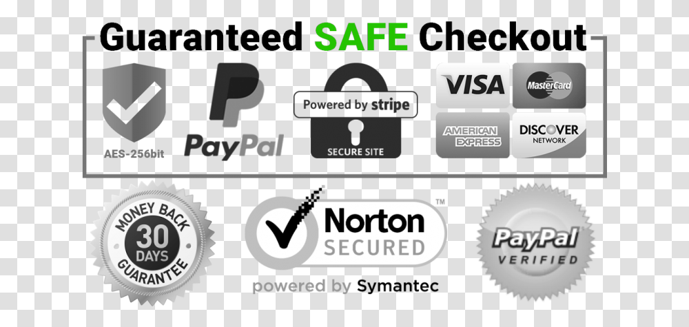 Mark Wahlberg Guaranteed Safe Checkout Image Shopify, Label, Word, Security Transparent Png