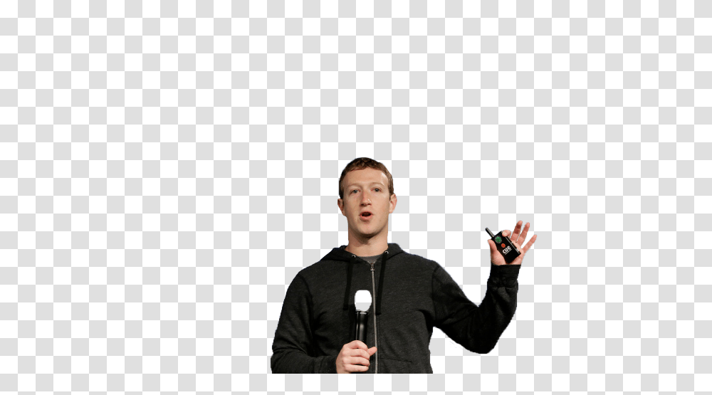 Mark Zuckerberg Presents Cutouts, Person, Sleeve, Face Transparent Png