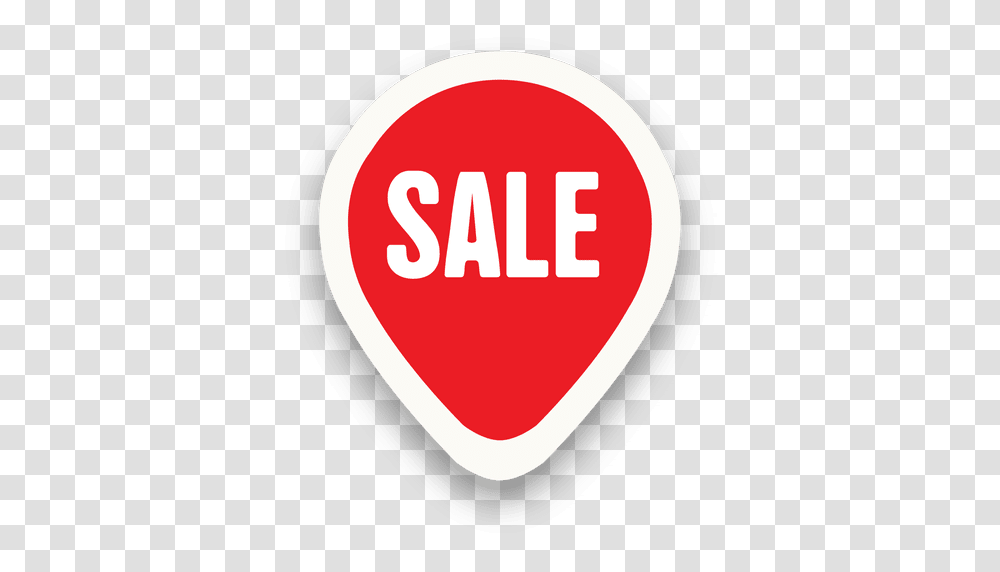 Marker Oval Sale Sticker, Road Sign, Stopsign Transparent Png