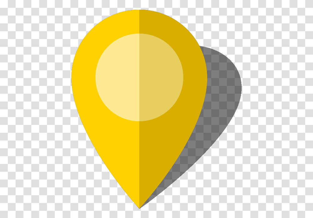 Marker Vector Yellow Jpg Free Library Yellow Location Pin, Plectrum Transparent Png