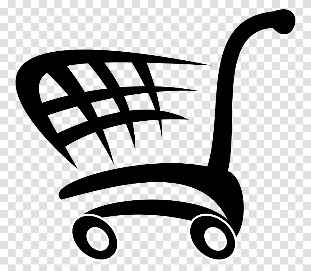 Market Vector Blue Shopping Cart Logo, Spiral, Electronics Transparent Png