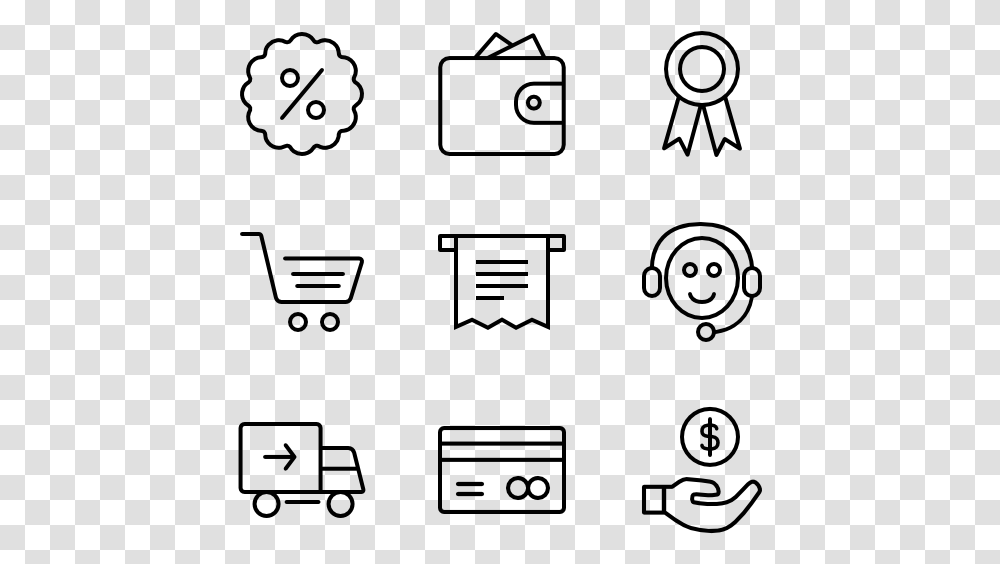 Marketing And E Commerce Collection Vector Icon Ecommerce, Gray, World Of Warcraft Transparent Png