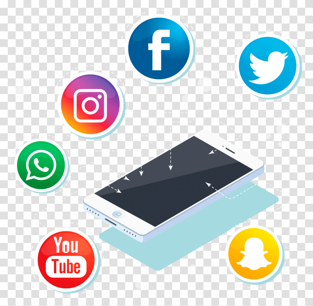 Marketing Digital Simbolos Download Social Media Marketing Logos, Computer, Electronics Transparent Png