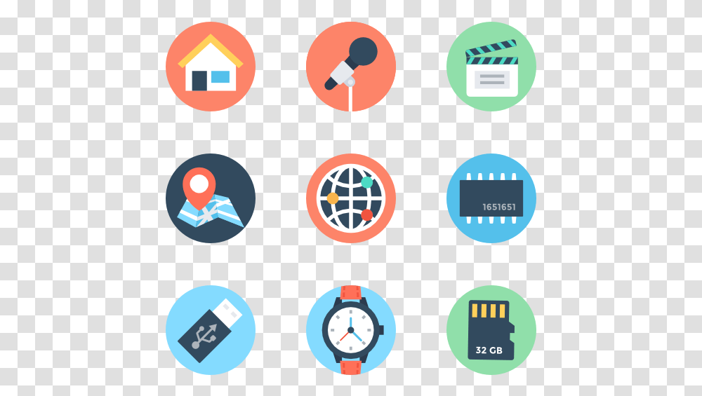 Marketing Flat Icon, Label, Number Transparent Png