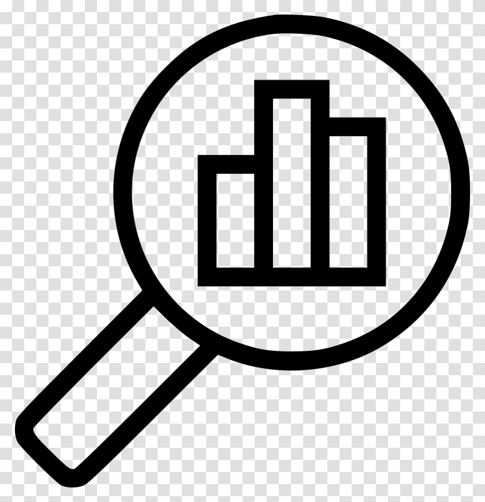 Marketing Search Analytics Performance House Magnifying Glass Icon, Rug Transparent Png