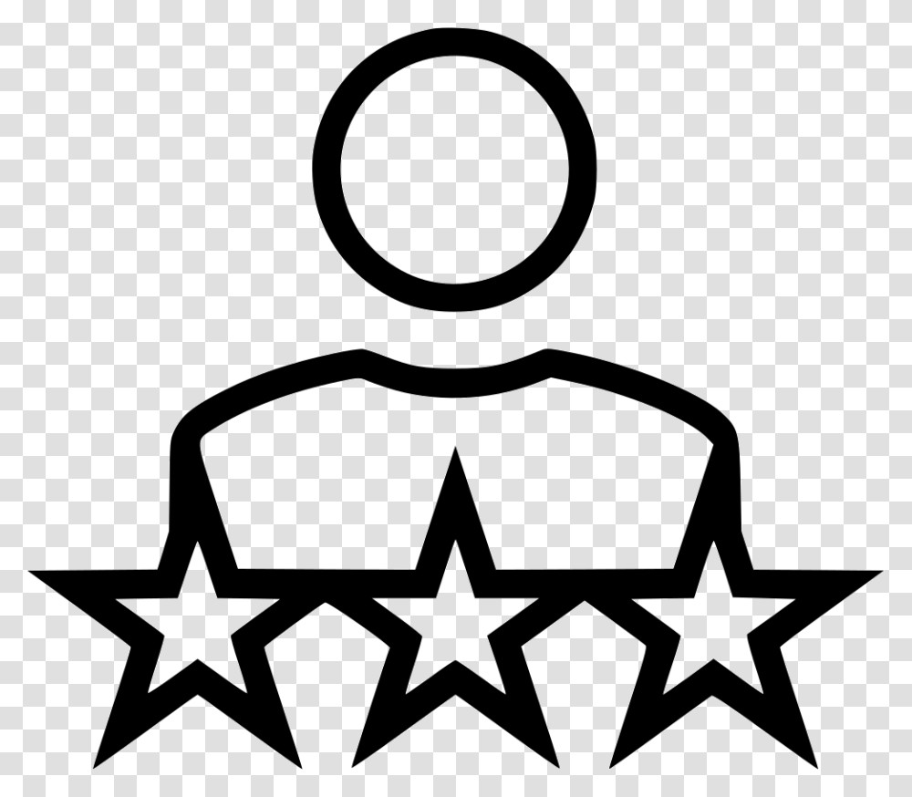 Marketing User Rating Review Feedback Icon Free Download, Stencil, Star Symbol, Rug Transparent Png