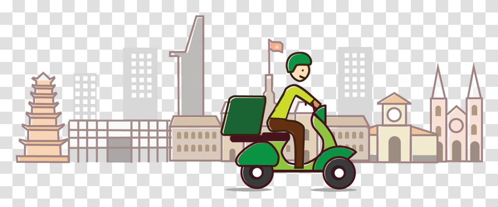Marketoi Cartoon, Vehicle, Transportation, Golf Cart, Motorcycle Transparent Png