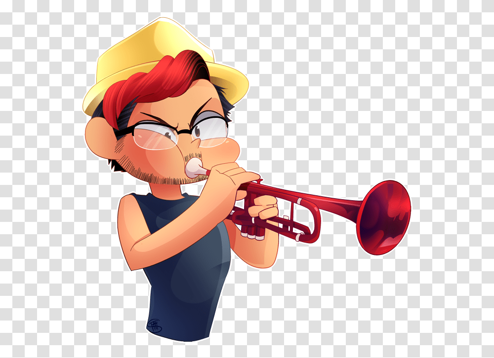 Markiplier Doot, Trumpet, Horn, Brass Section, Musical Instrument Transparent Png