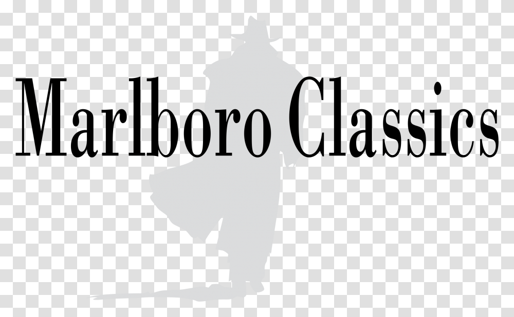 Marlboro Classic Logo Graphic Design, Silhouette, Stencil, Hand Transparent Png