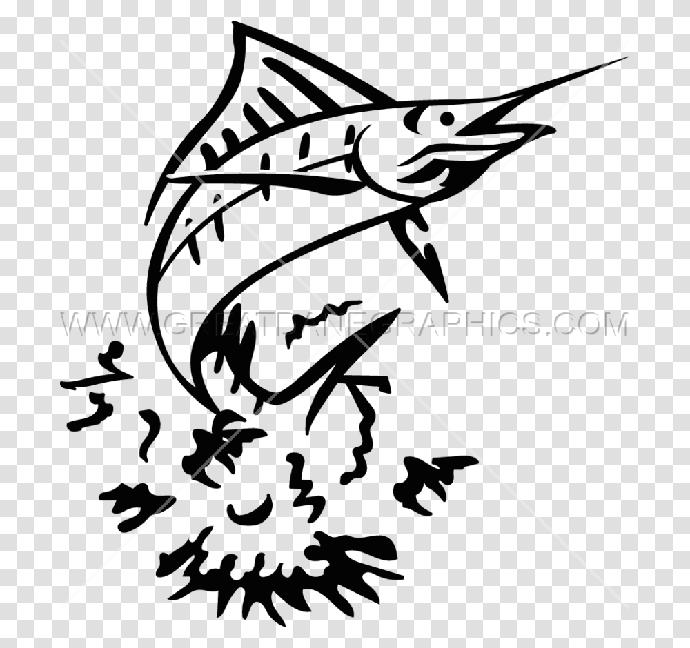 Marlin Fish Clipart Clip Art Library Stock Marlin Fishing Marlin Fishing, Swordfish, Sea Life, Animal, Bow Transparent Png