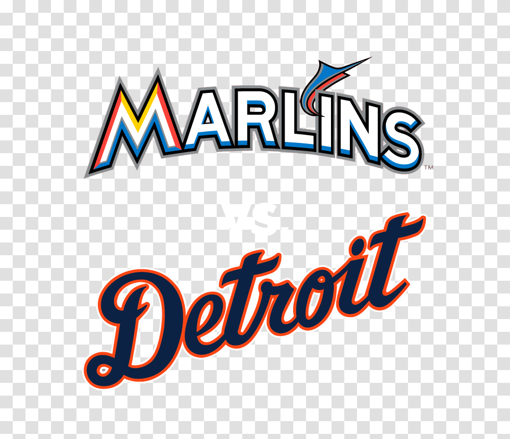 Marlins Lineup Vs Detroit Tigers, Logo, Trademark Transparent Png