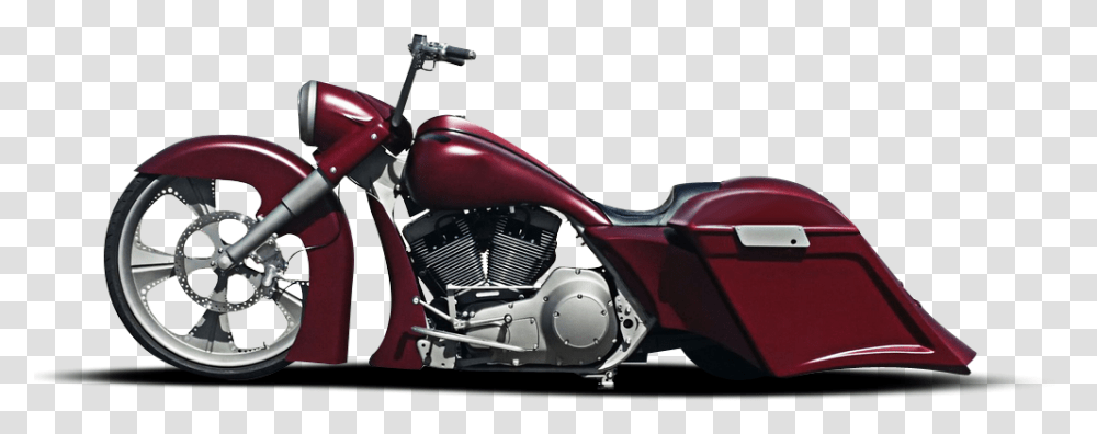 Maroon Cruiser, Motorcycle, Vehicle, Transportation, Machine Transparent Png
