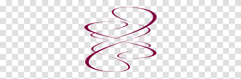 Maroon Curve Lines Clip Art, Spiral, Coil, Rug Transparent Png
