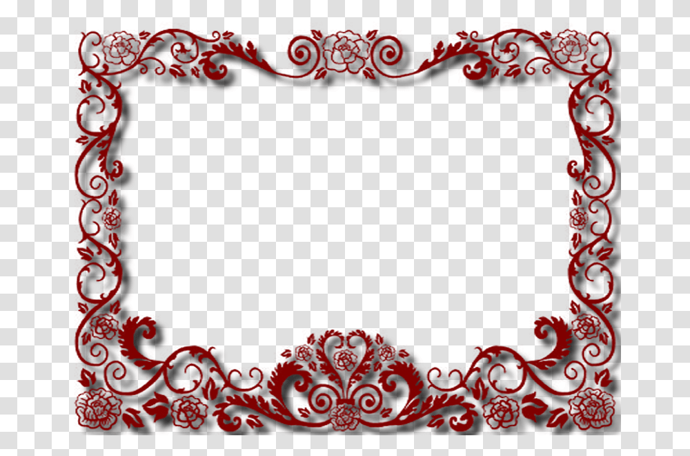 Maroon Frame, Rug Transparent Png