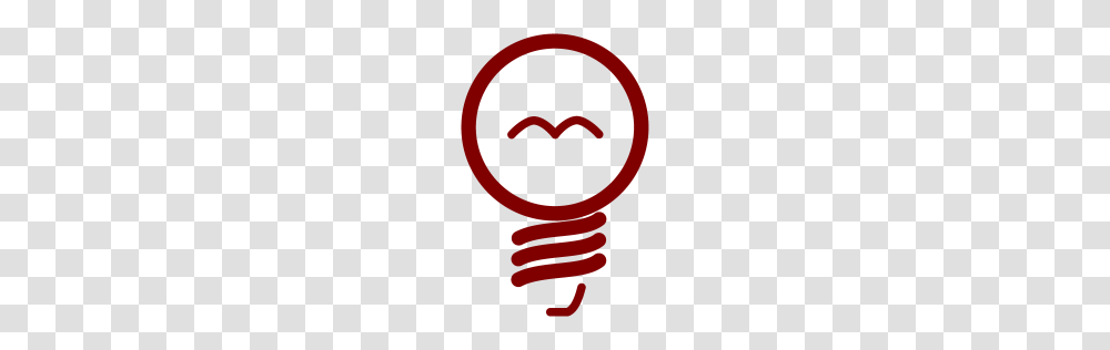 Maroon Light Bulb Icon, Sweets, Food, Confectionery Transparent Png