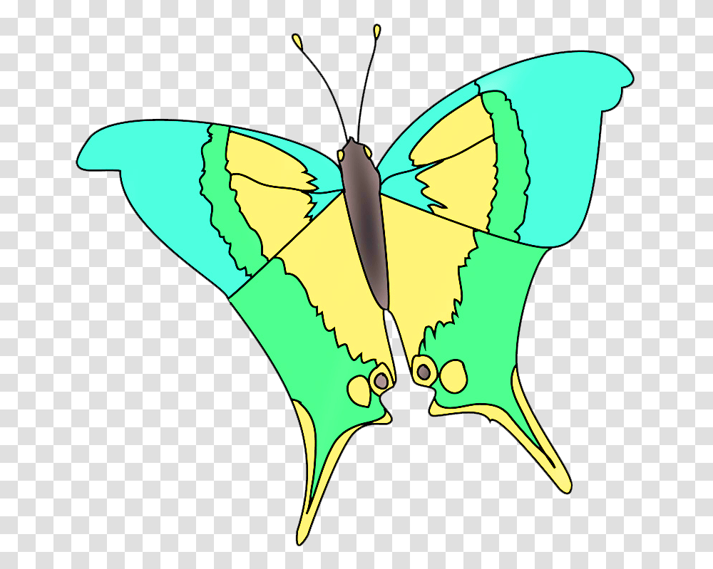 Marpesialole Butterfly Fantasy Colors, Insect, Invertebrate, Animal, Axe Transparent Png