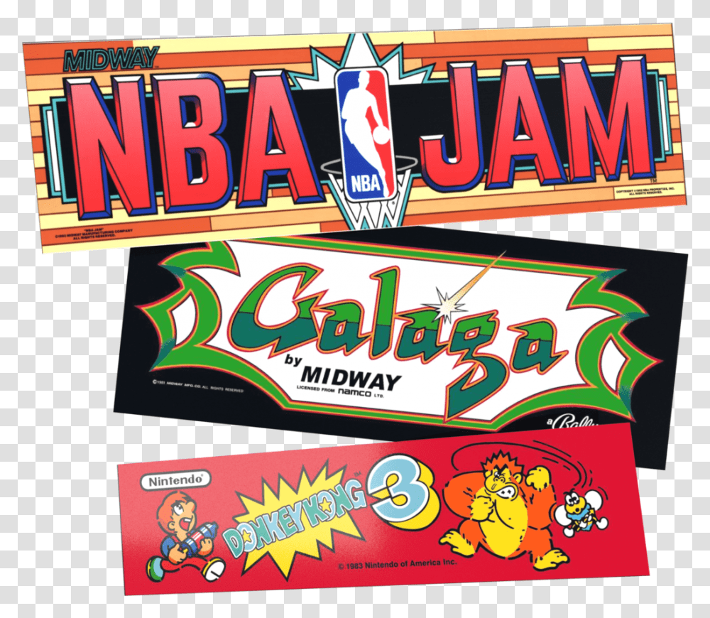 Marquee Arcadecoin Operated Nba Jam Translight Williams Nba Jam, Advertisement, Food, Text, Poster Transparent Png