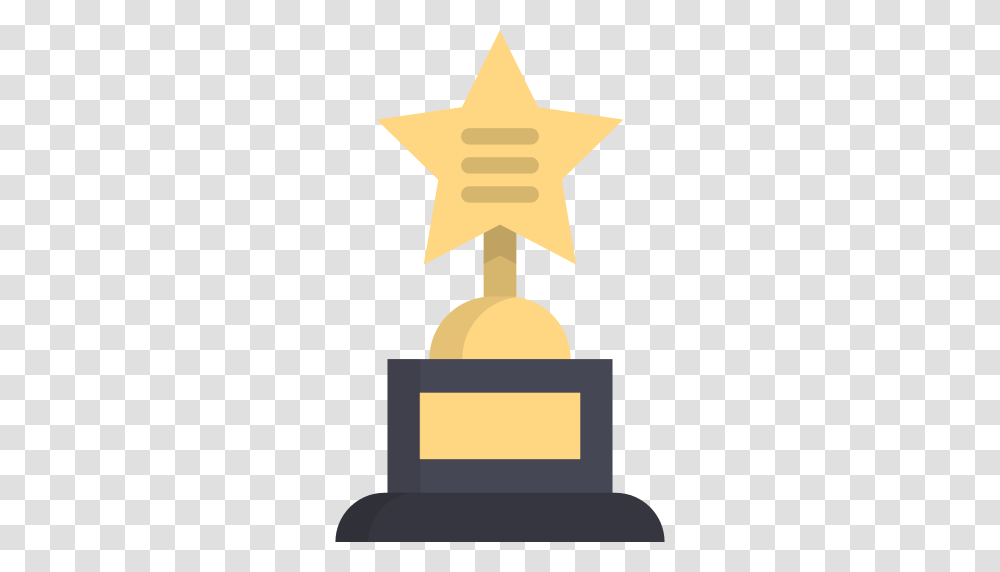 Marquee Icon, Cross, Trophy Transparent Png