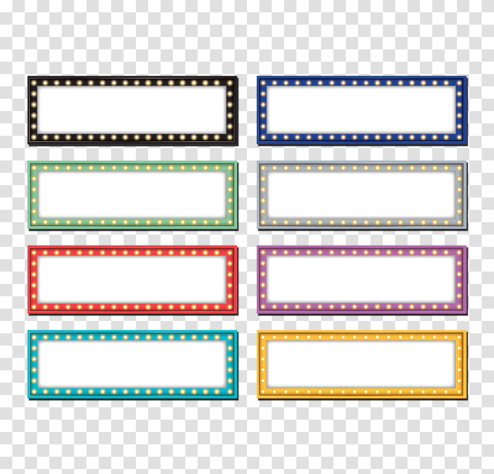 Marquee Labels Magnetic Accents, Monitor, Screen, Electronics Transparent Png