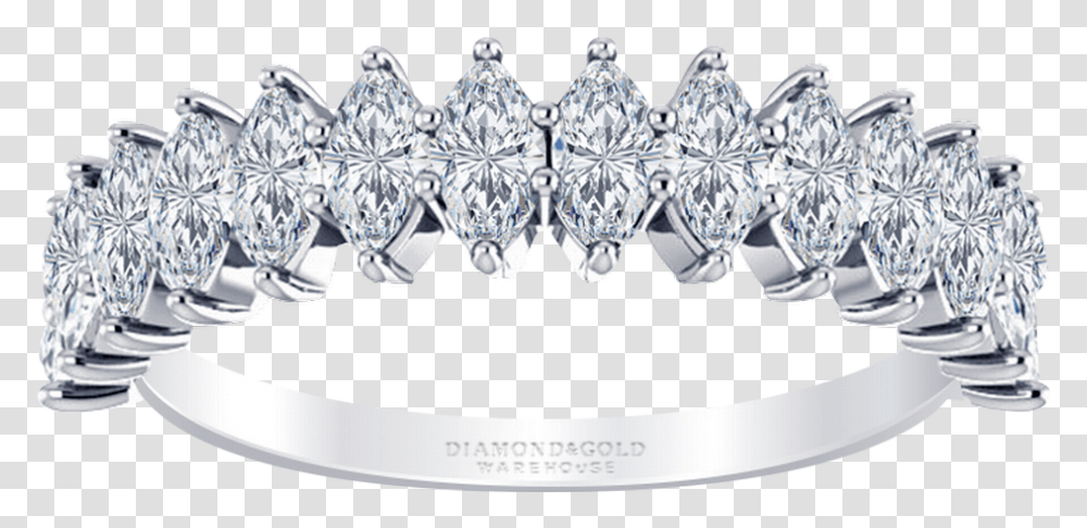 Marquise Diamond Anniversary Ring Tiara, Gemstone, Jewelry, Accessories, Accessory Transparent Png