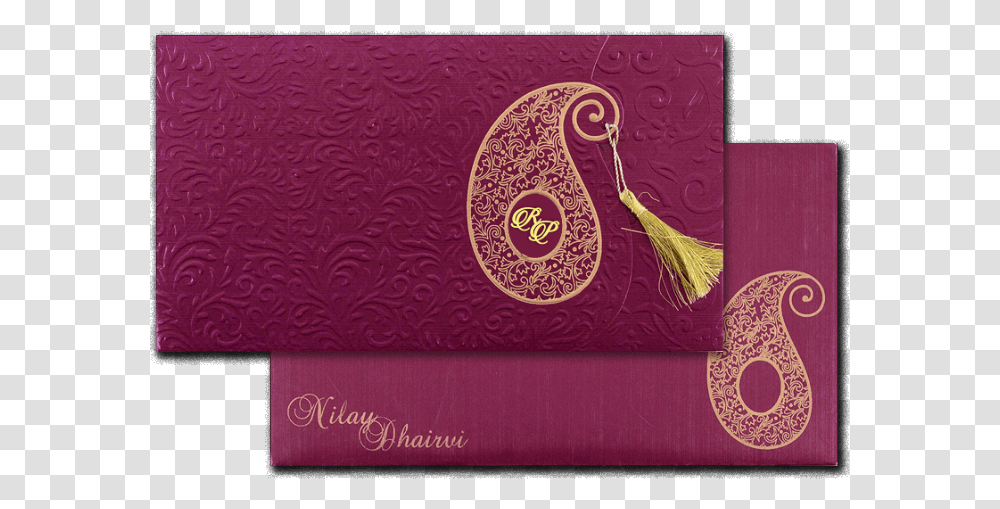 Marriage Hindu Wedding Cards, Rug, Pattern, Paisley Transparent Png