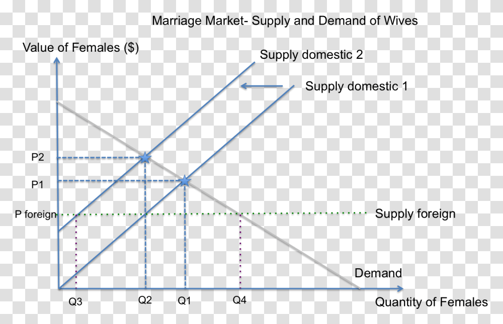 Marriage Market Supply And Demand Of Wives In India Marriage Market Supply And Demand Graph, Plot, Bow, Utility Pole, Pattern Transparent Png