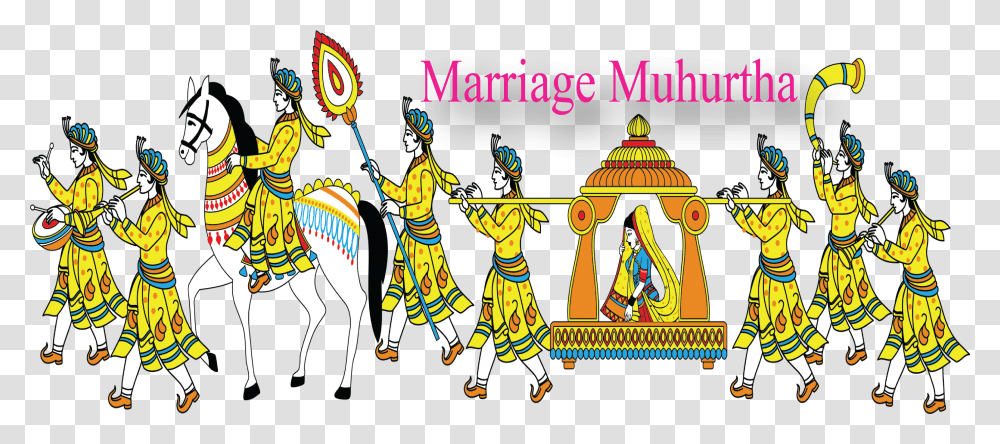 Marriage Muhurtha Indian Wedding Barat Clipart, Person, Festival, Crowd, Diwali Transparent Png