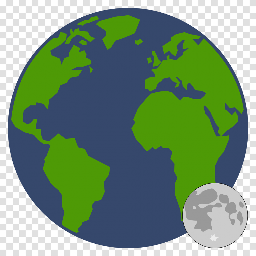 Mars And Earth Sketch Of Earth And Moon, Outer Space, Astronomy, Universe, Planet Transparent Png