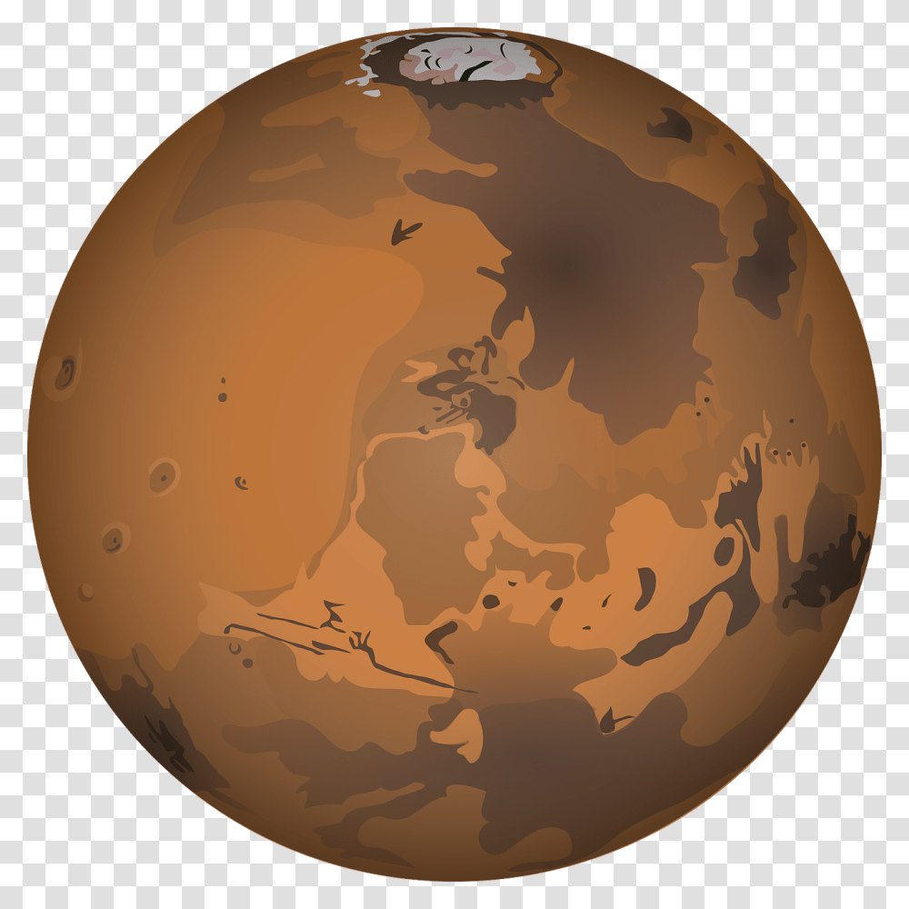 Mars Clip Art, Planet, Outer Space, Astronomy, Universe Transparent Png