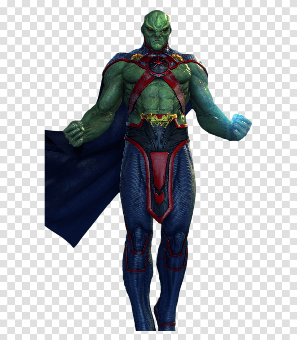 Mars Clipart Background Martian Manhunter, Person, Human, Costume Transparent Png