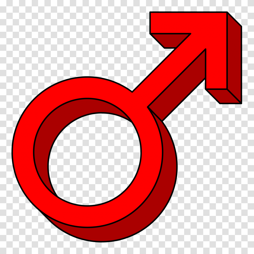 Mars Male Symbol Pseudo Red, Key, Cross, Hammer, Tool Transparent Png