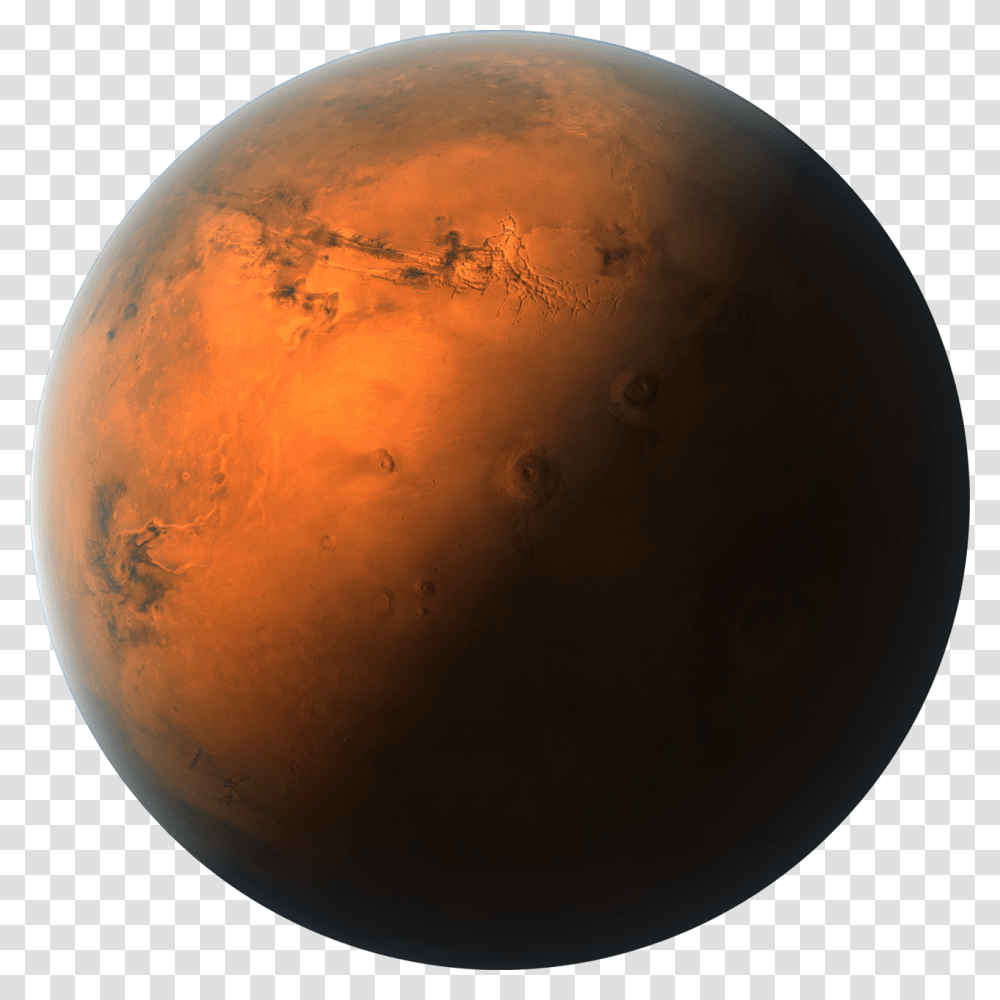Mars Mars, Moon, Outer Space, Night, Astronomy Transparent Png