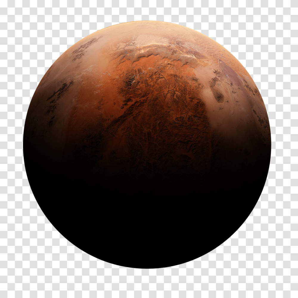 Mars Planet, Nature, Moon, Outer Space, Night Transparent Png