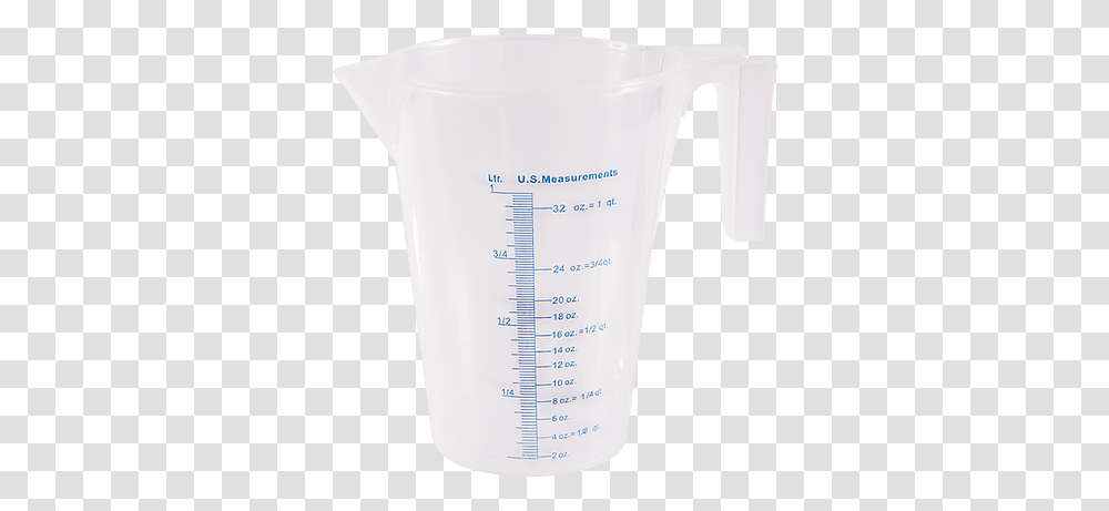 Marsh Funnel Measuring Cup1 Liter Plastic Clear Jug Transparent Png